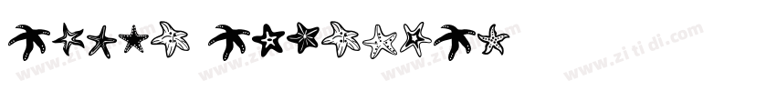 super starfish字体转换